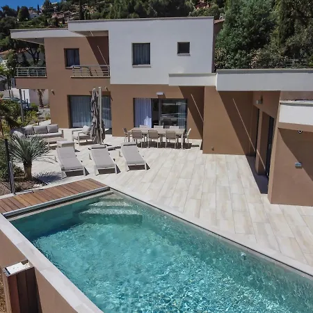 Villa Saphir - Sea View, Private Pool, 3 Le Lavandou